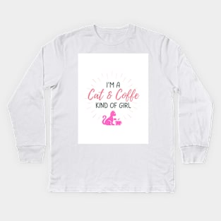 cat Kids Long Sleeve T-Shirt